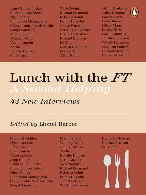 Title details for Lunch with the FT by Lionel Barber - Wait list
